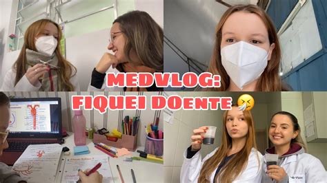 Medvlog Rotina De Uma Estudante De Medicina Fiquei Doente Youtube