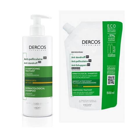 Vichy Dercos Technique Anticaspa Ds Champ Cabello Seco Ml Eco