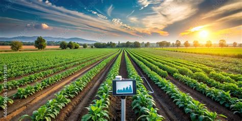 Artificial Intelligence Crop Monitoring System In Agriculture Field Ai