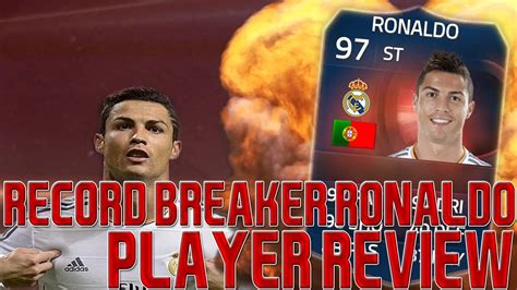 RECORD BREAKER RONALDO 97 PLAYER REVIEW SVENSKA FIFA 15 ULTIMATE