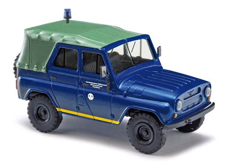 Ds Automodelle Modellbauvertrieb Busch Uaz Thw Cottbus