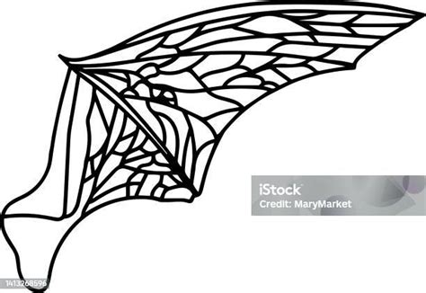 Bat Wing Vector Clip Art Black And White Stock Illustration - Download Image Now - Animal ...