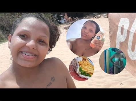 Sumeer Vlog Um Dia Inteiro Comigo Na Praia Em Bicanga Youtube