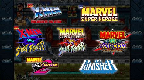 Marvel Vs Capcom Fighting Collection Rezension Zu Arcade Klassikern