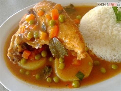 Estofado De Pollo 🍗 Receta Fácil Recetaland