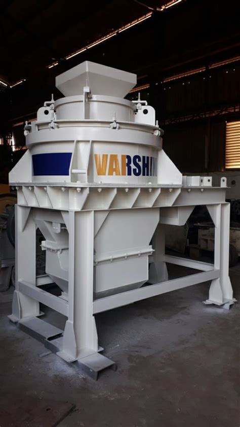 Varshini Mild Steel Tph Vertical Shaft Impact Sand Crusher For