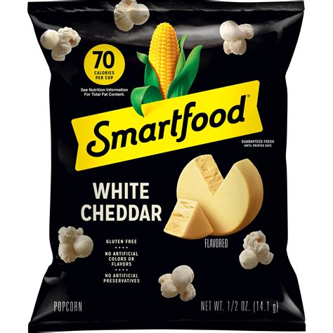 Smartfood White Cheddar Flavored Popcorn Smartlabel™