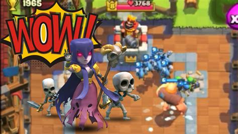 Clash Royal Best Giant Witch Deck Gandy Youtube