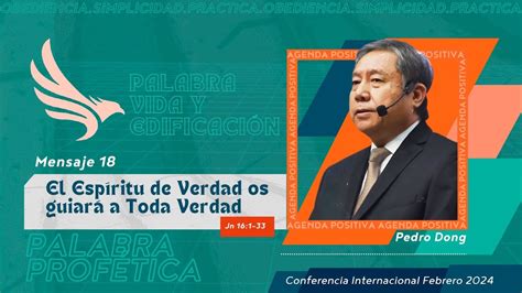 ESPAÑOL Mensaje 18 El Espíritu de Verdad os guiará a Toda Verdad