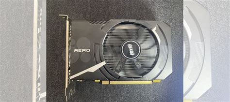 Видеокарта GeForce GT 1030 aero ITX 2GD4 OC купить в Кирове