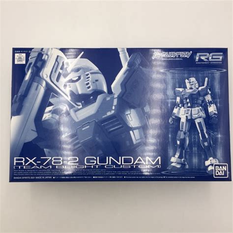 Bandai 未組立 Rg 1144 Rx 78 2 ガンダムチームブライトカスタム Bandai バンダイ プラモデルの通販 By