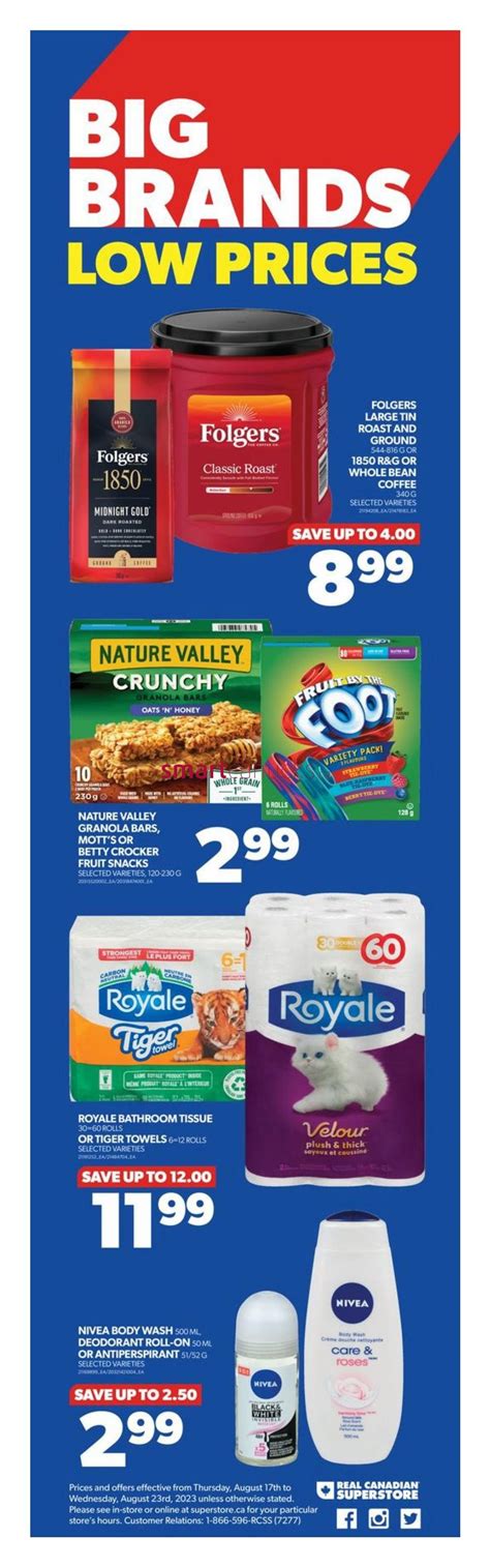 Real Canadian Superstore On Flyer August To