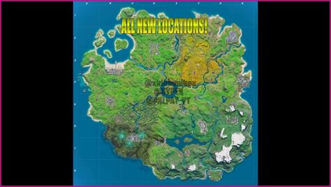 Fortnite Map All Named Locations Map : Resume Examples