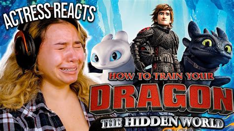 Actress Cries Watching How To Train Your Dragon The Hidden World 2019