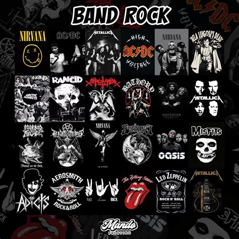 Jual Poster Dinding Aesthetic Poster Aesthetic Poster Murah Band Rock 1 Paket Isi 24