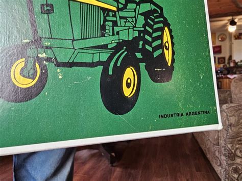 Vintage Nib John Deere Argentina Sigomec Tractor Ebay