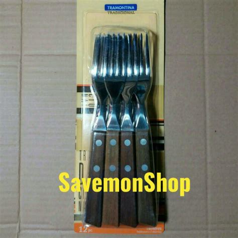 Jual Pisau Steak Tramontina Set Original Brazil Pisau Garpu Steak