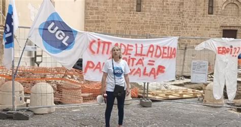 Taranto Presidio Ugl Per La Vertenza Cittadella Della Carit