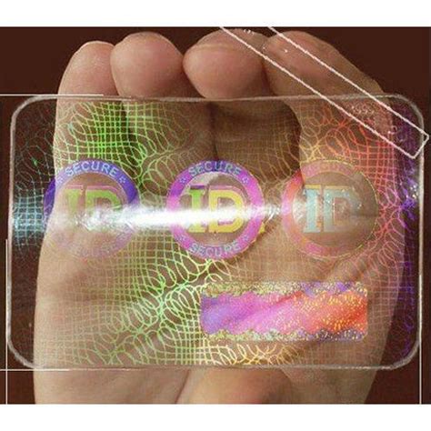 Transparent Hologram Stickers By Gajanand Holographics Pvt Ltd