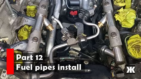 Part 12 Fuel Pipes Install Audi A6 A7 A8 Q7 S4 S5 SQ5 3 0T