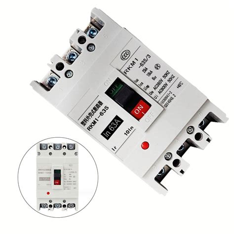 DC Circuit Breaker 3 Pole Mccb 380V Voltage Photovoltaic Solar