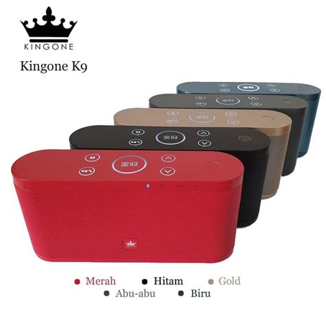 Jual Kingone K9 Speaker Portable Bluetooth Super Bass With Touch