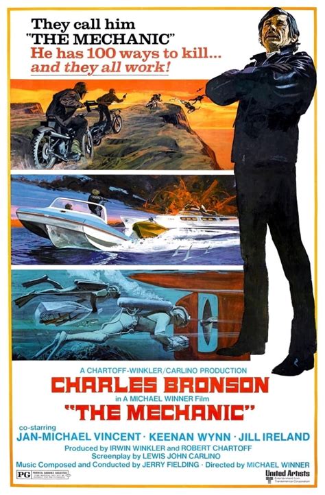 The Mechanic Charles Bronson Movie Poster Masterprint X