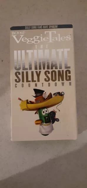 VEGGIETALES THE Ultimate Silly Song Countdown VHS 2001 EUR 3 35