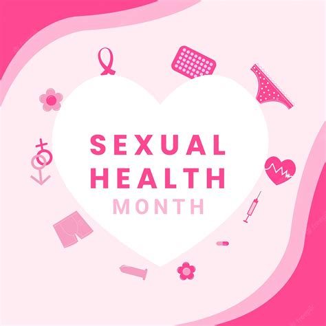 Premium Vector Premium Vector Sexual Health Month Concept Stock