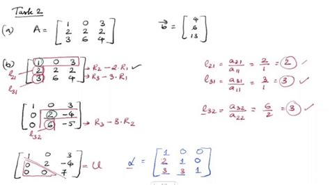 Lu Factorization Gaussian Elimination Inverse Of Matrix Numerical