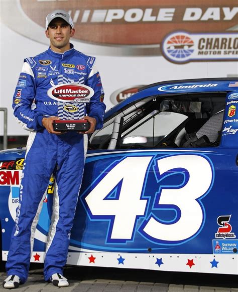 Aric Almirola wins his first career NASCAR Sprint Cup pole at Charlotte ...