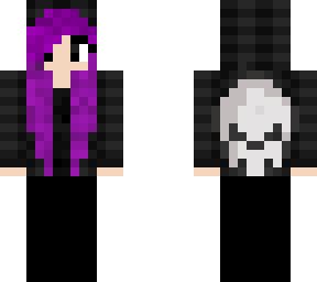 light purple emo | Minecraft Skin