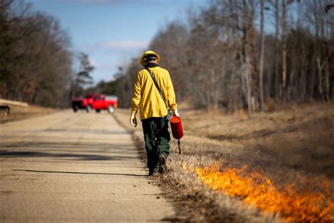 Dvids Images Quantico Firefighters Conduct Controlled Burn Image