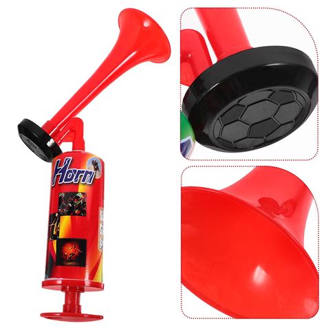 OUNONA Handheld Air Horn Loud Noise Maker Pump Airhorn For Boats Car
