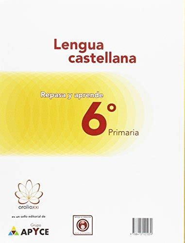 Repasa Y Aprende Lengua 6º Primaria Cuotas sin interés