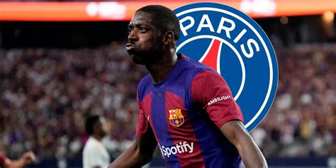 ¡Última Hora Ousmane Dembélé Será Nuevo Jugador Del Psg