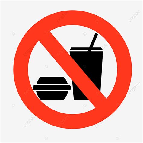 Prohibited Sign Banned Food, Red, Cartoon Symbol, Sign PNG Transparent Clipart Image and PSD ...