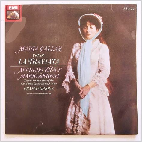 La Traviata Maria Callas Alfredo Kraus Mario Sereni Franco Ghione