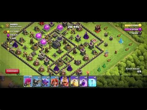 How To Destroy Town Hall Clash Of Clans Youtube