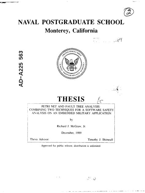 Fillable Online PETRI NET AND FAULT TREE ANALYSIS Fax Email Print