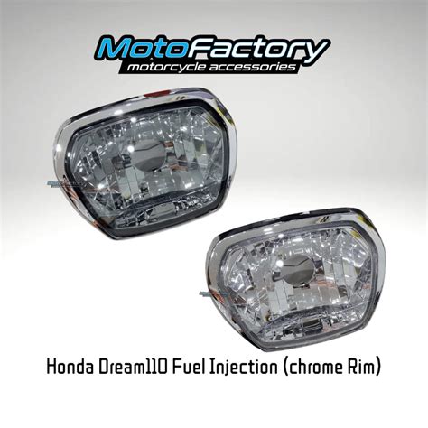 Honda Ex Dream Fi Fuel Injection Head Lamp Lampu Depan Headlight