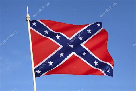 Flag of the Confederate States of America — Stock Photo © Steve_Allen ...