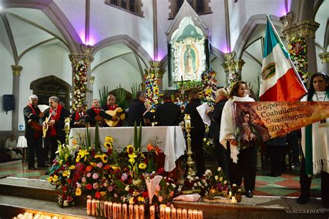 Saltillo cantan Las Mañanitas a la Virgen de Guadalupe