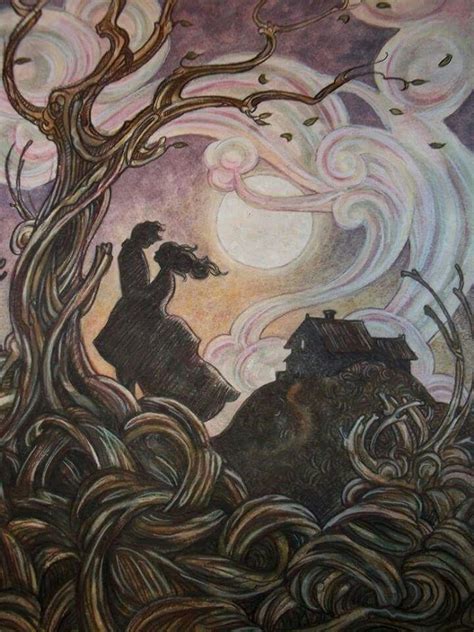 Cumbres Borrascosas Wuthering Heights Illustration Illustration Art