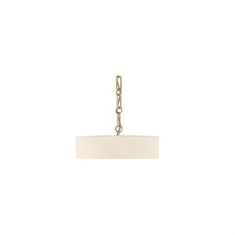 Possini Euro 20 Wide Warm Gold Pendant Light With White Shade 42e57