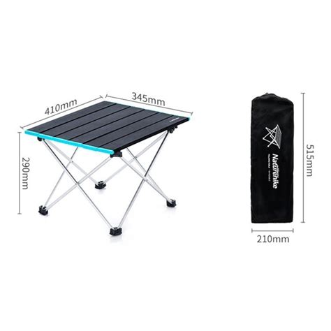 Jual Meja Lipat Aluminium Large Naturehike Ft08 Nh19Z008 Z Shopee