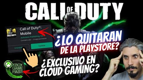 ¿adios Cod Mobile De La Play Store Y App Store ¿de Donde Viene Esto