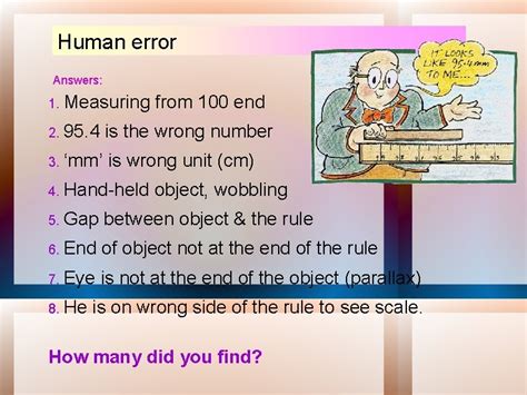 Error Their Types Their Measurements What Is An