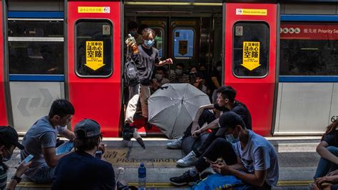 Hong Kong Protests Leader Warns Of ‘crisis As Strike Disrupts Subways