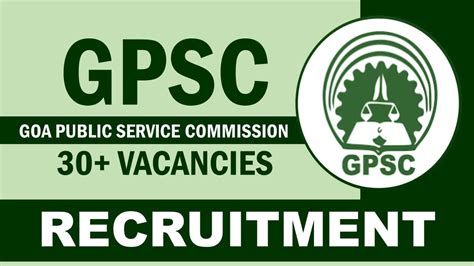 Goa Public Service Commission Recruitment Check Posts Vacancies